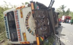 Un bus se renverse á la sortie de Louga : 23 morts et une cinquantaine de blessés dénombrés