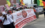New York : des manifestants hostiles à Macky SALL à la 78ème session de l’Assemblée générale des Nations Unies
