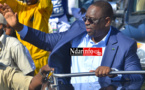 Macky SALL à Saint-Louis, samedi.