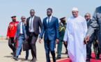 Les images de l'arrivée du président Bassirou Diomaye Faye en Gambie