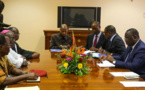 BURKINA: les images de la rencontre entre le Président Macky  Sall et le groupe de facilitateurs Burkinabé.