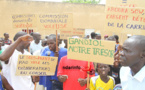 PRÉSUMÉE NÉBULEUSE FONCIÈRE À GANDIOL : les populations ont manifesté, ce matin (vidéo).