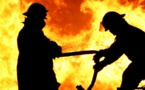URGENT - Incendie au marché Sor: quatre cantines emportées par les flammes.