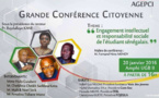 CITOYENNETÉ : une conférence sur l’engagement intellectuel et la responsabilité sociale de l’étudiant sénégalais, à l’UGB, le 20 janvier.
