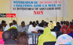 LANCEMENT DE LA COALITION « NON »: la déclaration de Saint-Louis, le film et les photos de la mobilisation.  LANCEMENT DE LA COALITION « NON »: la déclaration de Saint-Louis, le film et les photos de la mobilisation.