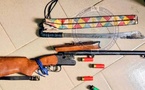 Saisie d'armes et d'argent après une tentative de vol à La Casamançaise
