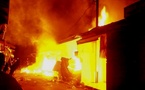 Keur Massar : Incendie dévastateur au garage des transports « Ndiaga Ndiaye »v