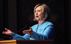 Etats-Unis: Clinton se lance dans la course à la Maison Blanche