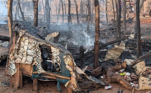 Saraya : 19 cases ravagées par un incendie à Kharakhéna 