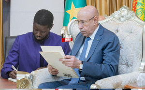 Mauritanie : le ministre Cheikh Niang remet un message du président Diomaye Faye