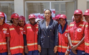 Social : Absa Faye promet d'être la voix des équipes de la Croix-Rouge