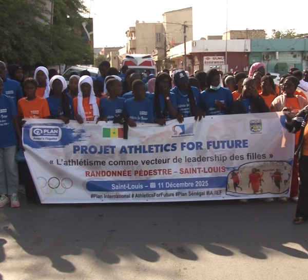 Saint-Louis : Lancement du projet "Athletics for Future" pour booster le leadership des filles par le sport