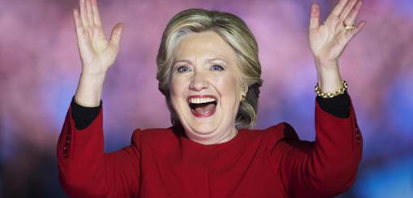 Trois pourcents d'avance pour Clinton selon un dernier sondage