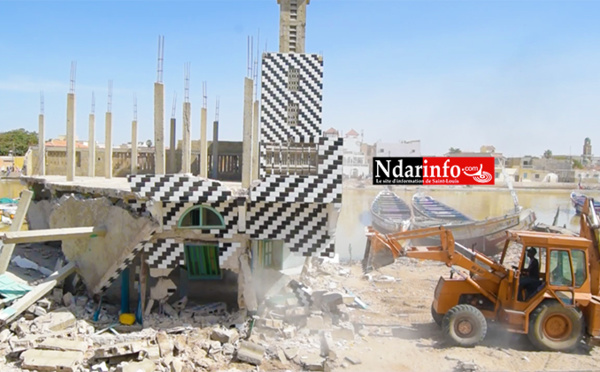 Voici le film de la démolition des 2 mosquées de Guet-Ndar. Regardez !
