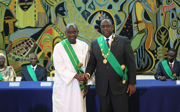 Le journaliste sportif, Laye Diaw honoré par Macky