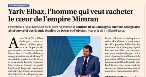 CSS et Grands Moulins de Dakar: Qui est l’acheteur des filiales agroalimentaires du groupe Mimran ?