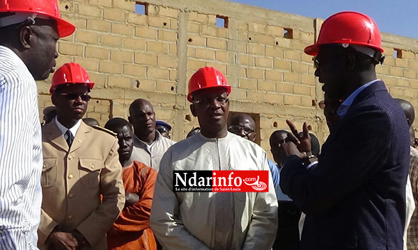 Saint-Louis : Serigne Mbaye THIAM visite les chantiers de l'éducation ( Photos )