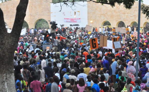 Manifestations à Thiès : Cinq personnes arrêtées
