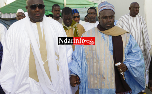 FRATERNITÉ MUSULMANE : la belle convergence entre l’Imam Mouhammedou Abdoulaye CISSE et Serigne Galass Kaltome MBACKE. Regardez !