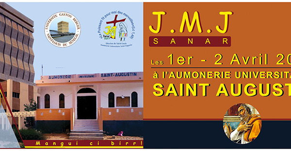 UGB: l’aumônerie Saint-Augustin reçoit du 1er au 02 avril les JMJ 2017