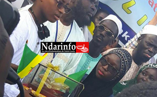 Mouhamed Moudjtaba DIALLO et Mame Diarra NGOM accueillis en héros ( Photos )