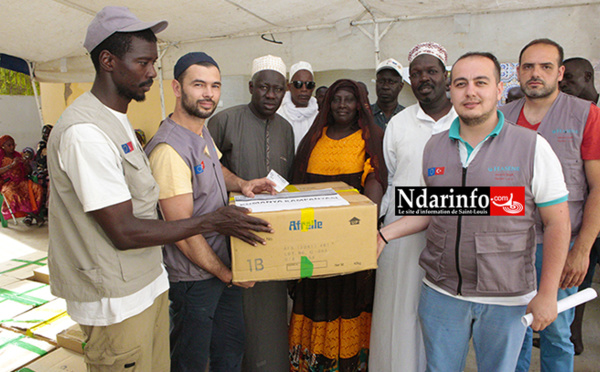 Assistance aux personnes démunies : Hasene distribue des vivres à Saint-Louis ( vidéo )
