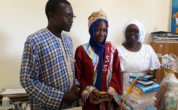 La Saint-Louisienne Anta Ndiongue, Miss Sénégal Mathématique 2017