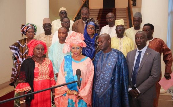 Macky s'est entretenu avec les 15 députés de la diaspora