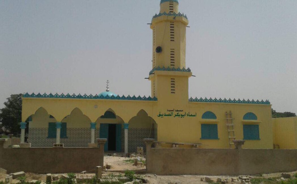 NGALLELE : Pose de la première pierre de la grande mosquée de la Cité SUDES, ce dimanche.