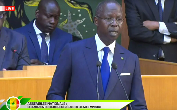 DOCUMENT INTEGRAL - La déclaration de politique générale de Mahammad Dionne