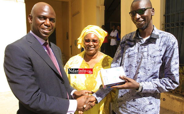 Mansour FAYE offre des lots de « thermoflash » aux structures sanitaires de Saint-Louis ( photos)