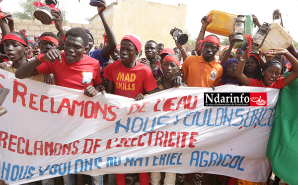 Soif à Niassène : les populations marchent contre « l’injustice » (vidéo)