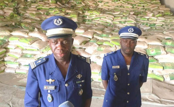 Sénégal  : Saisine de plus de 900 tonnes de riz impropres à la consommation