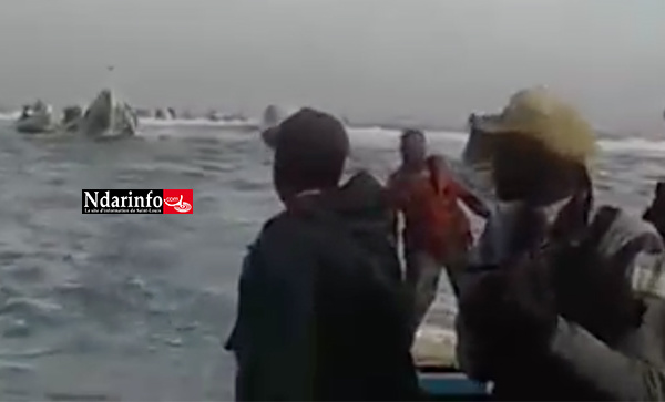 Saint-Louis : En pleine mer, des pêcheurs adressent ce message au Président Macky SALL (vidéo)