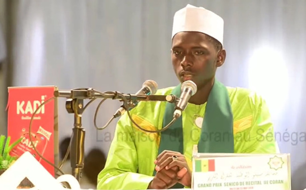 Grand prix SENICO : Belle récitation du Saint-Louisien Ibrahima CAMARA (vidéo)