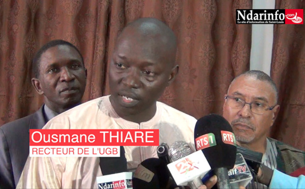 PASSATION DE SERVICE : Ousmane THIARE, le nouveau de l’UGB décline sa feuille de route (vidéo)