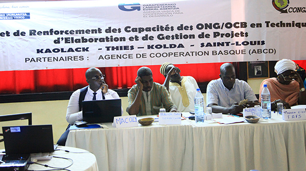 Elaboration et gestion de projets : un atelier renforce les capacités des OCB/ONG de Saint-Louis