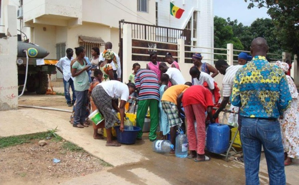 Pénurie d'eau : Macky se prononce
