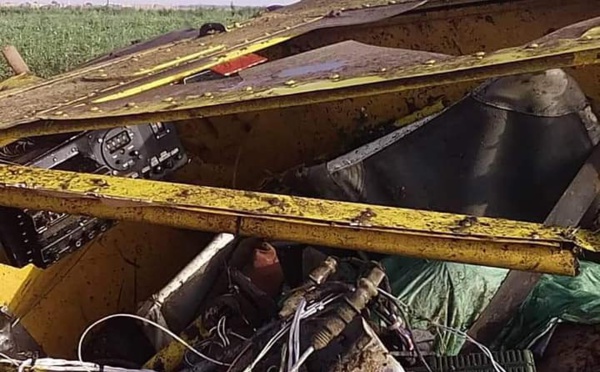 Crash d’avion à Podor : le film du drame ayant entraîné le décès du pilote français