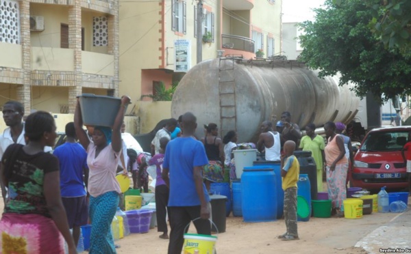Pénurie d’eau : Les Dakarois invités à patienter encore… 4 mois