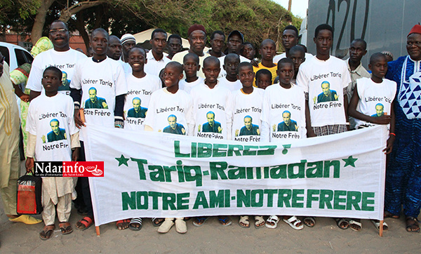 ​JUSTICE POUR TARIQ RAMADAN : Des religieux de Saint-Louis se mobilisent à côté de Serigne Mansour DJAMIL (vidéo)