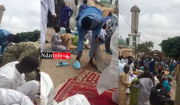 BALACOSS : Des fidèles boudent le "Kutba" après des remerciements de l’Imam adressés à Marième Faye SALL et Mansour FAYE (vidéo)