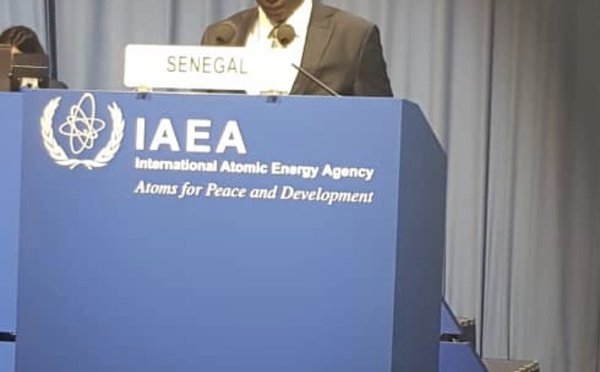 62ème session ordinaire de la Conférence générale de l’Agence internationale de l’Energie atomique (AIEA) en Autriche : Allocution du ministre de l’Enseignement Supérieur Mary Teuw Niane