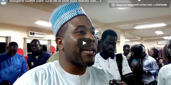 Vidéo – Bougane Guèye Dani : « J’ai de la pitié pour Macky Sall »