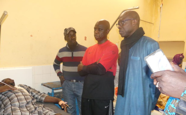 ​Maison effondrée à NDAR TOUTE  : Mansour FAYE a rendu visite aux blessés