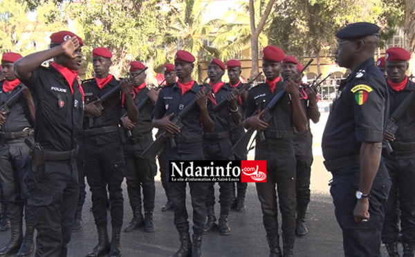 POLICE NATIONALE : En tournée à Saint-Louis, le DG Ousmane SY galvanise ses hommes (vidéo)
