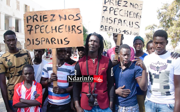 GUET-NDAR : ​les proches des 7 pêcheurs disparus expriment leur indignation au président Macky SALL ( vidéo)