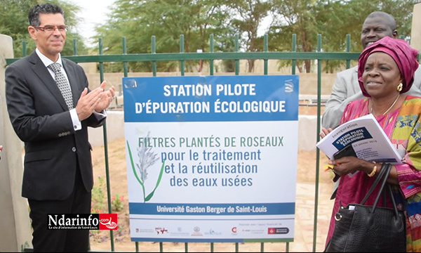L’UGB inaugure une station d’épuration écologique des eaux usées (vidéo)