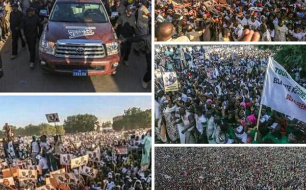 Insolite ! Les Apéristes pris en flagrant délit de plagiat : la révolution Burkinabée s’invite au meeting de Mbacké