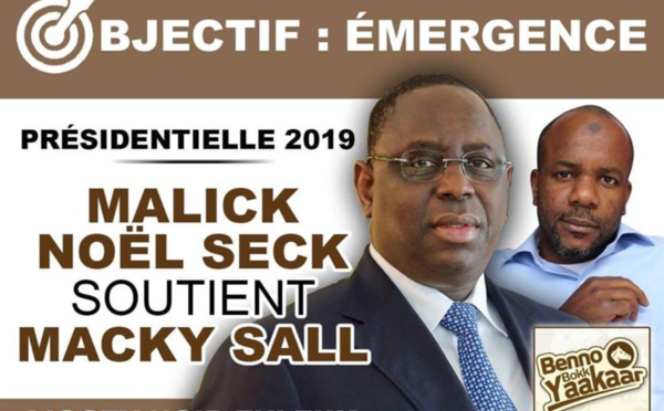 URGENT : Malick Noël Seck vote Macky Sall